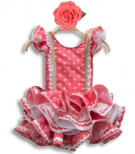 El traje bebé flamenca